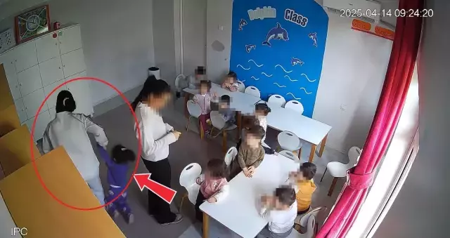 Kreşteki skandala bakanlık el attı! Öğretmenler görevden alındı